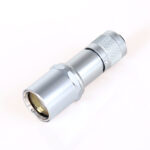 Aluminum 3P flashlight For Surefire P60 Compatible with 18350 batteries（Silver）